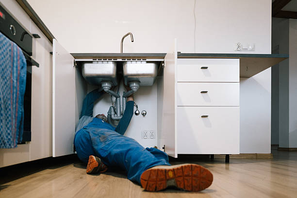 Professional Drain Cleaning technician working in Salemburg, NC
